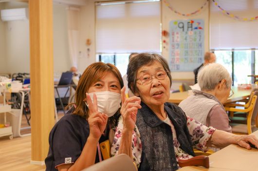 利用者様と職員