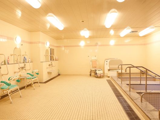 複数人入れるバスルーム