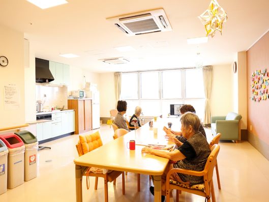 清潔さのある共有スペース