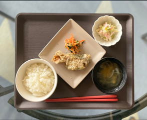 栄養バランスの食事提供