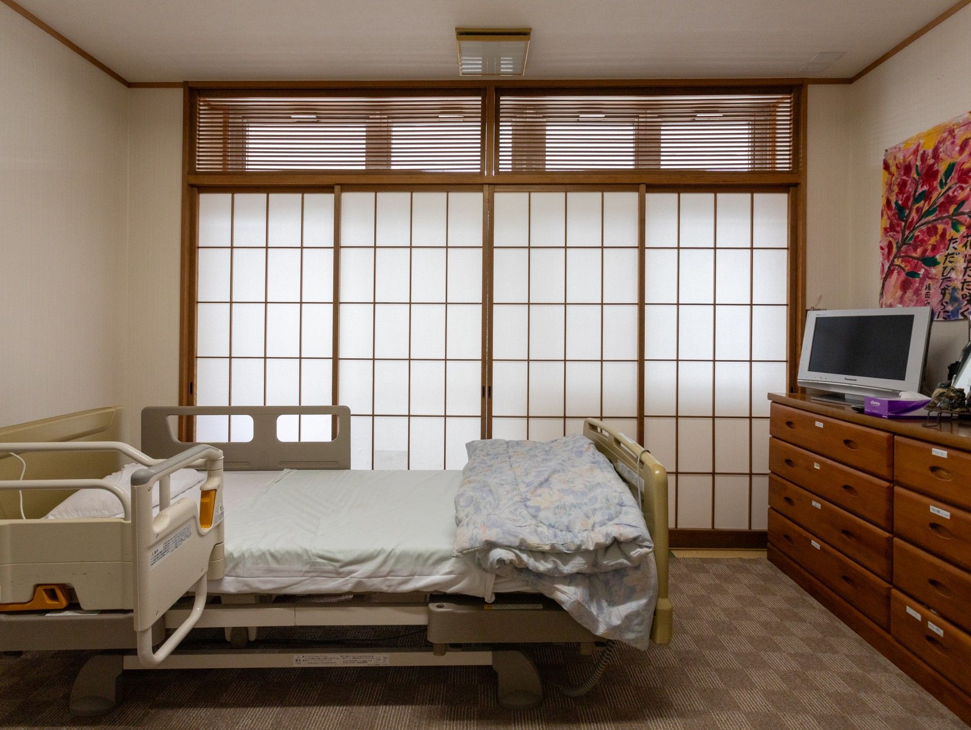 和風の落ち着いた居室