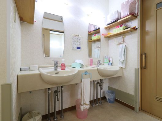 洗面コーナー