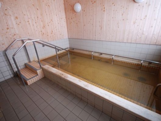 天然温泉の大浴場