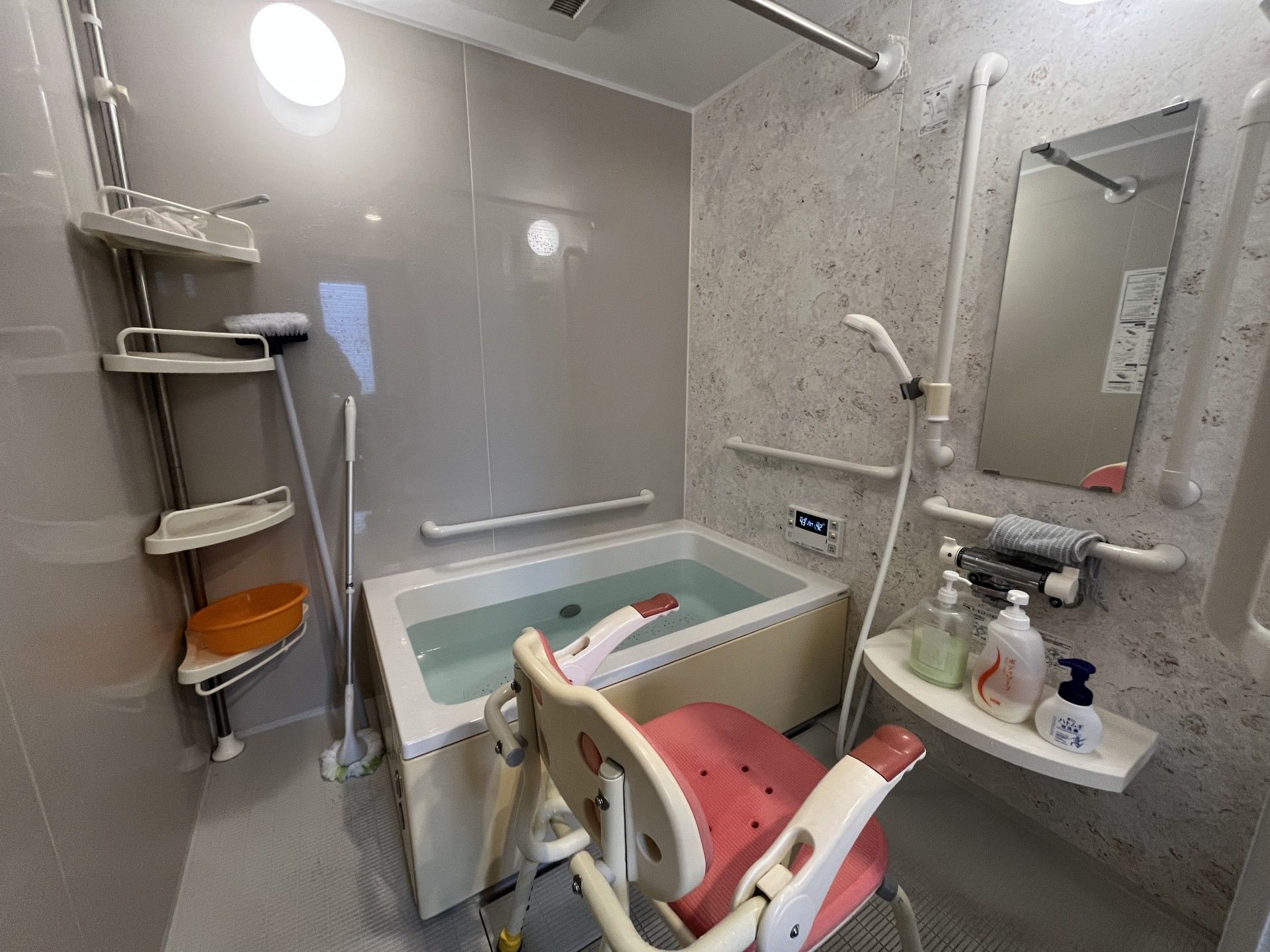 安全な入浴設備