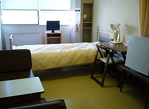 快適な個室の様子