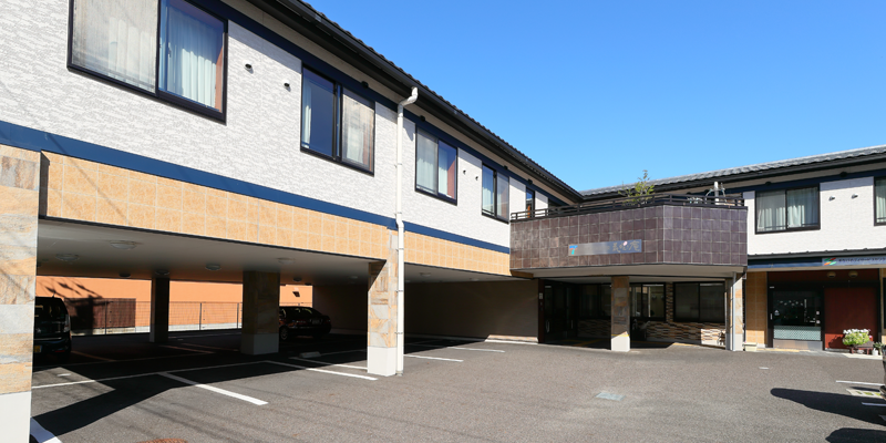 快適な施設の外観