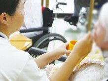食事介助の様子