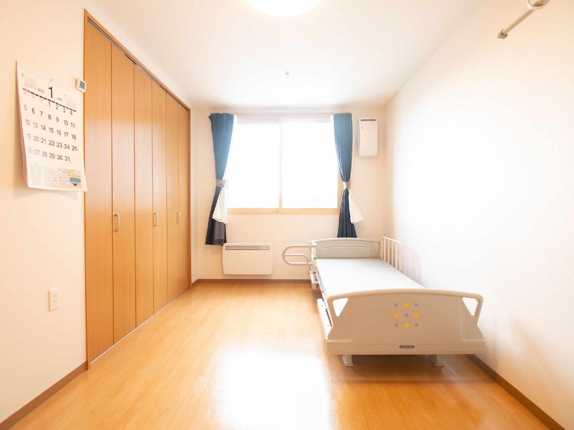 清潔な個室の居室