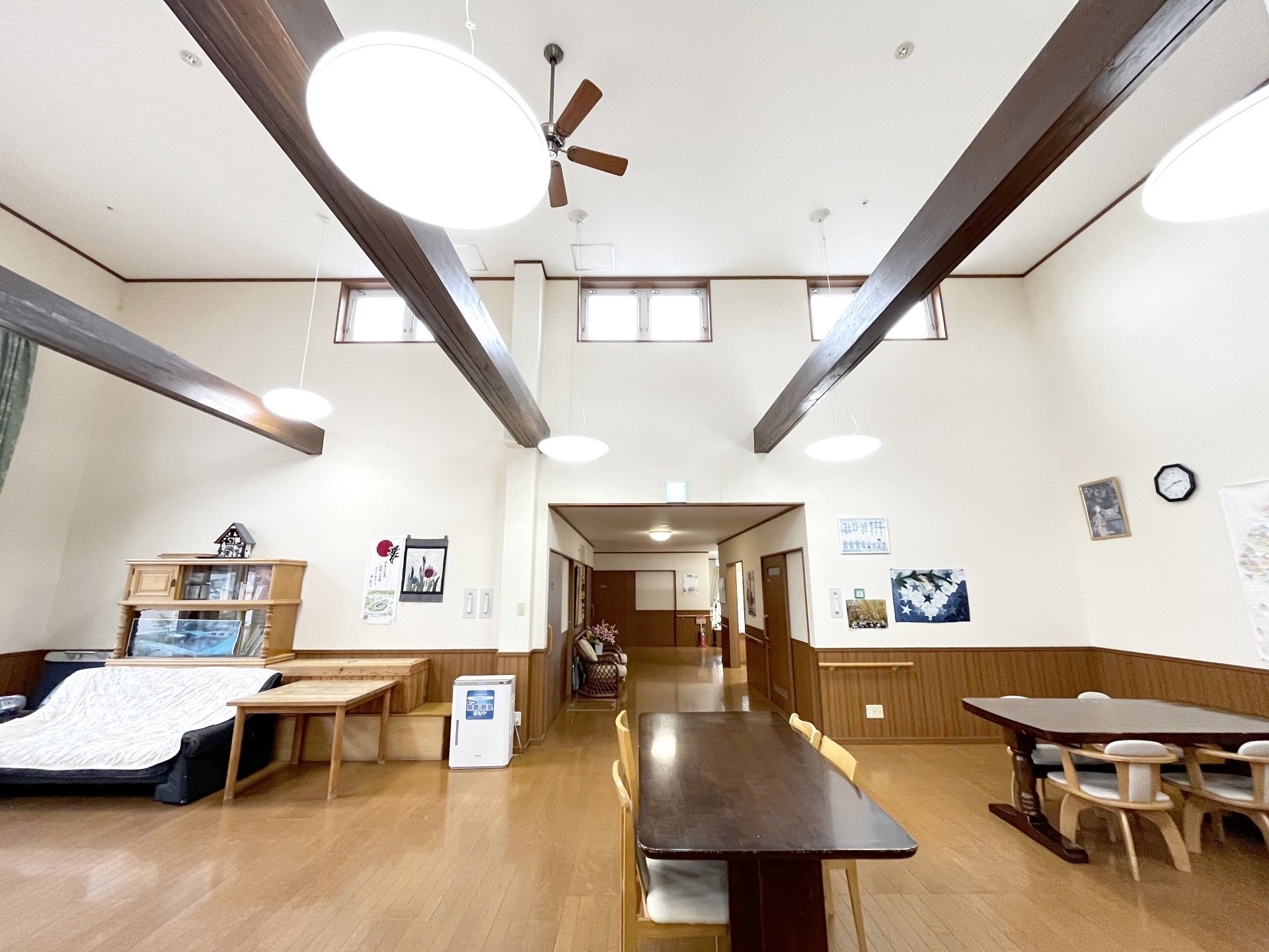 広い共有スペース