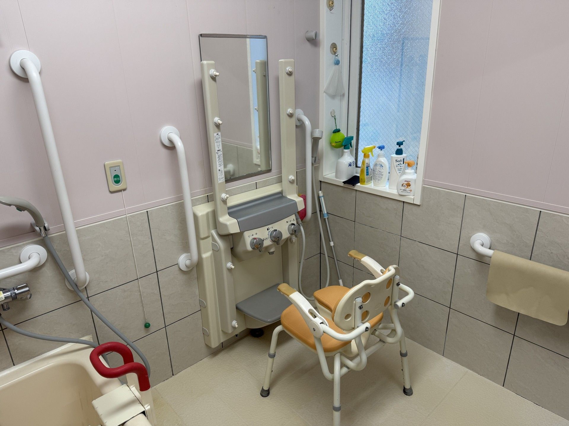 安全な入浴設備