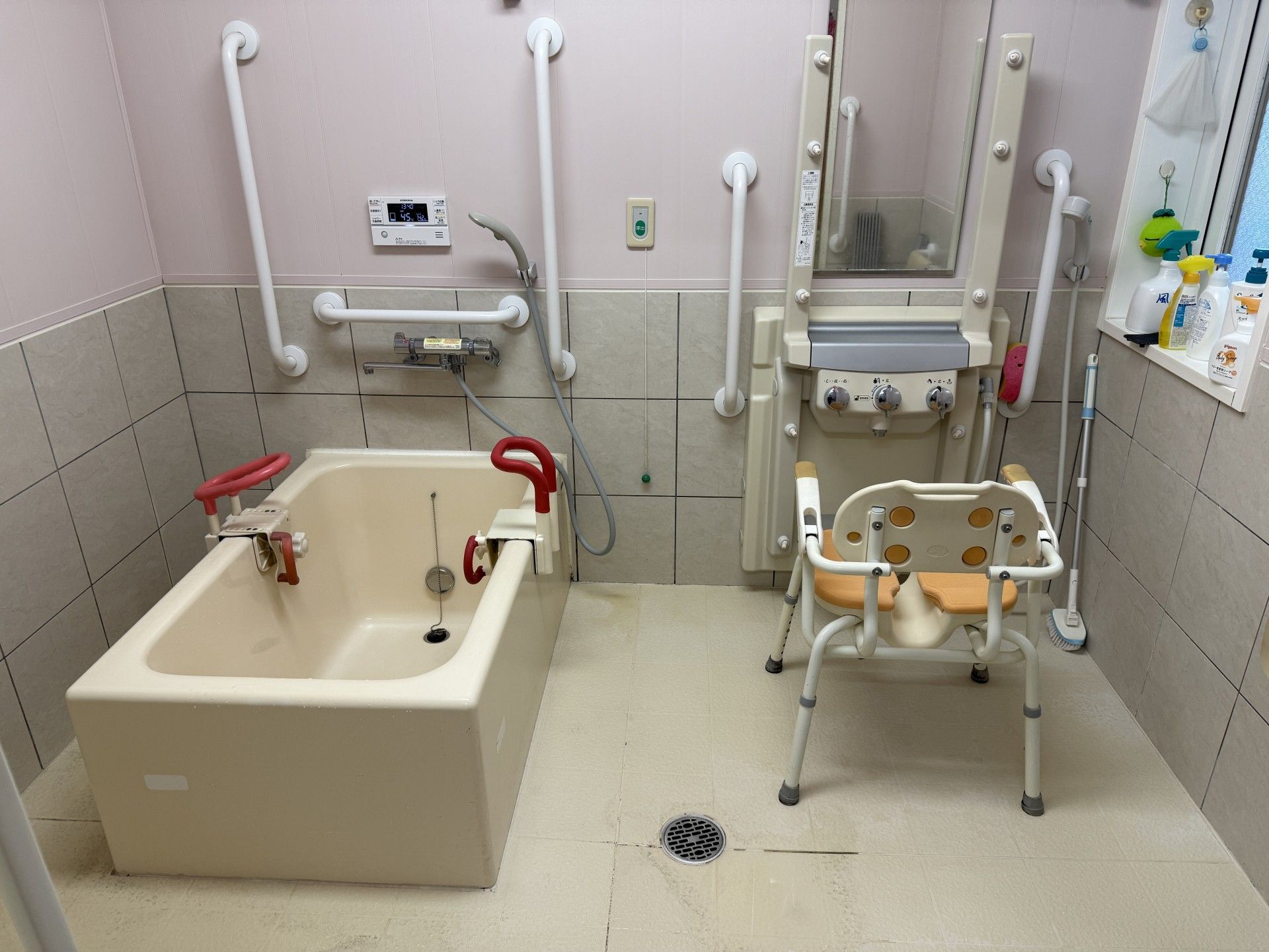 安全な入浴設備