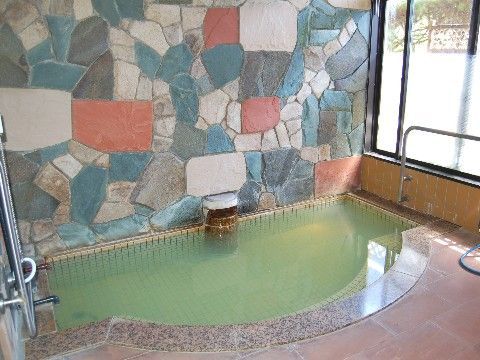 敬老園ロイヤルヴィラ大網白里の一般浴室。転倒防止の手すりや専用床材を使用しておりますので安心してご入浴をしていただけます。