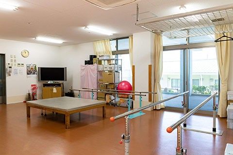 リハビリ用具のある部屋