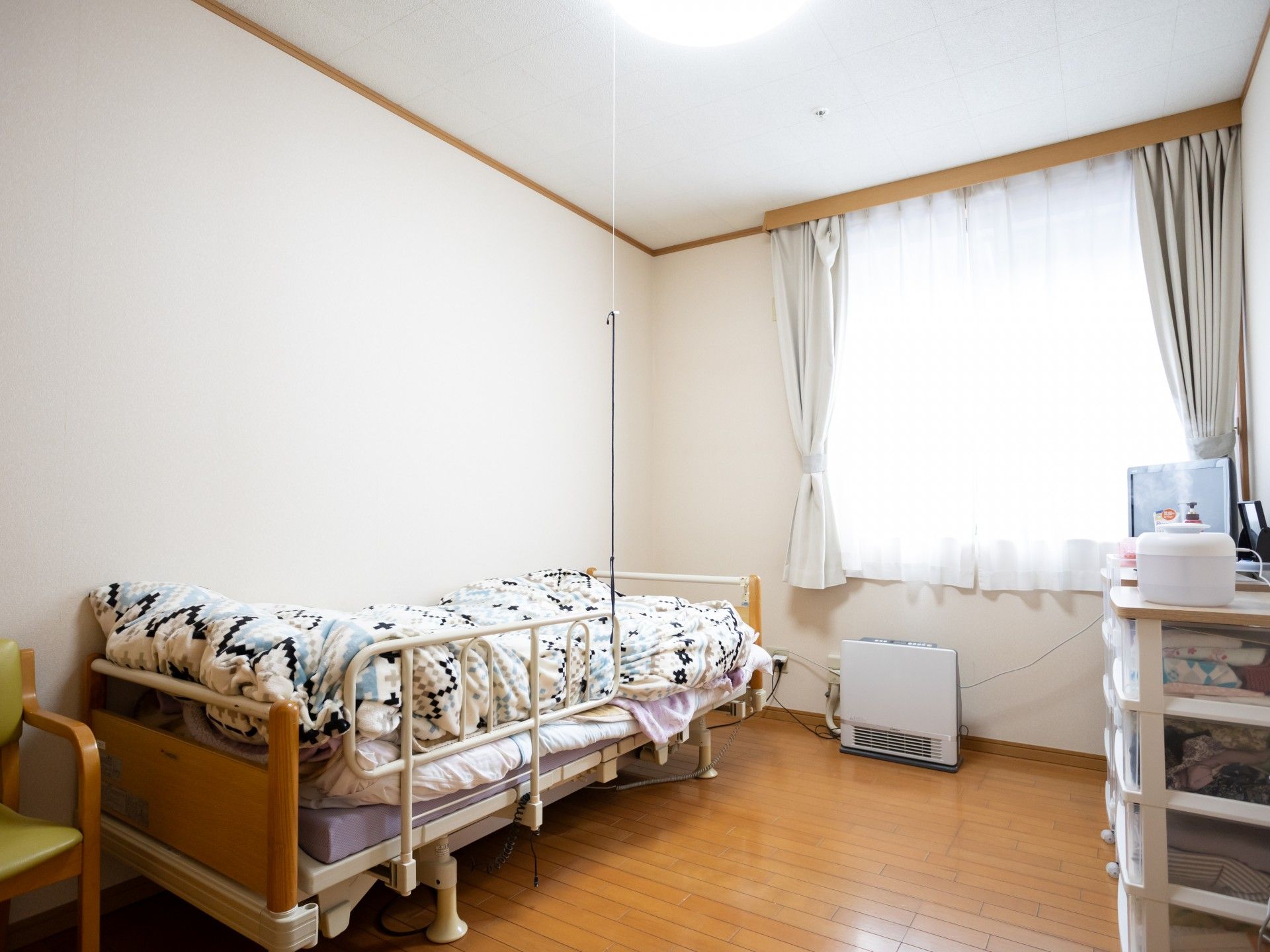 ゆったりとした居室の風景