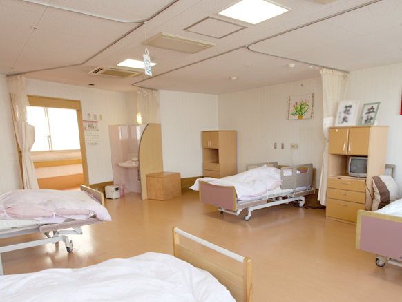 明るい多床室