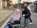 車椅子の利用者と支援者
