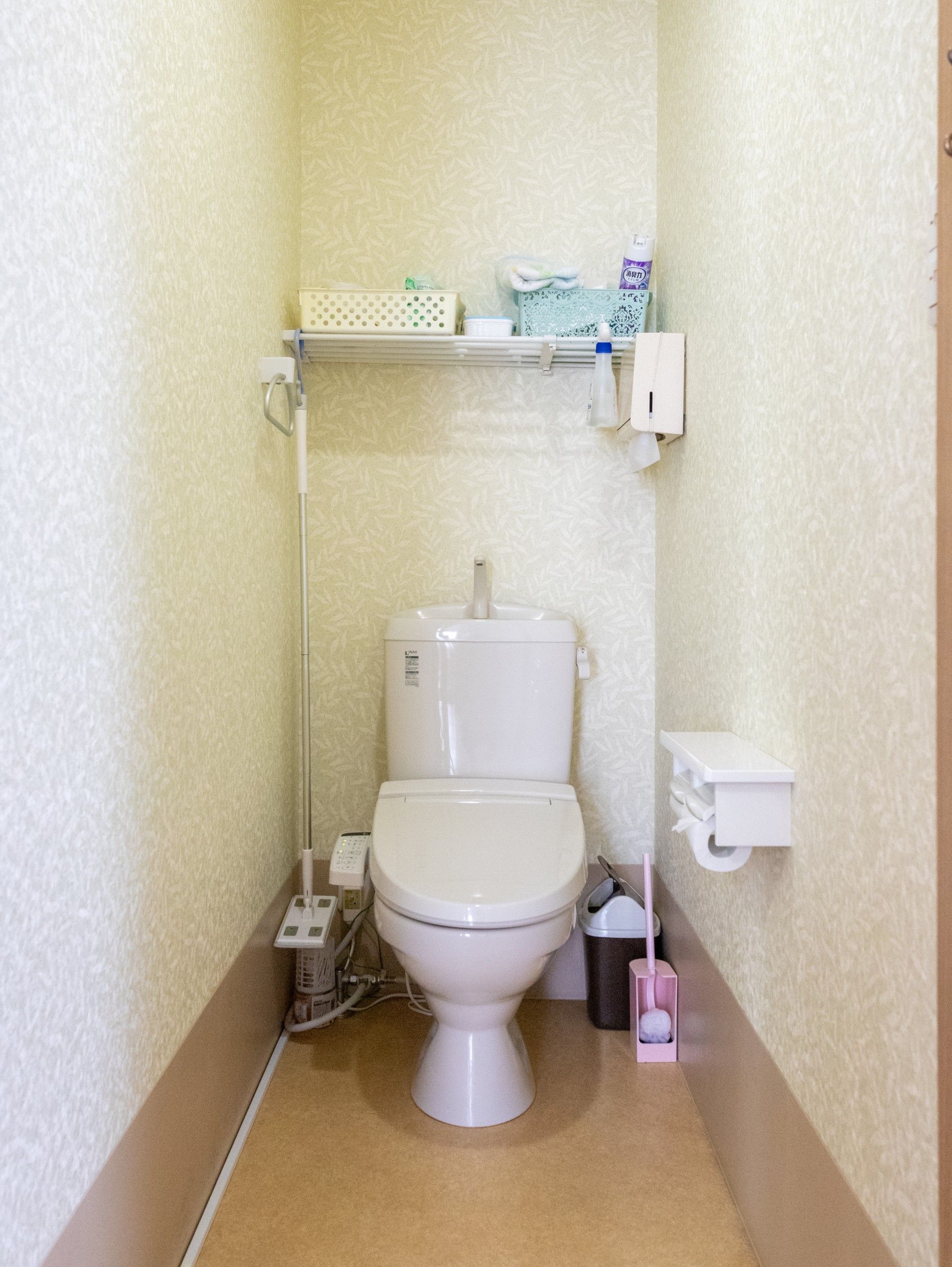 清潔感のあるトイレ空間