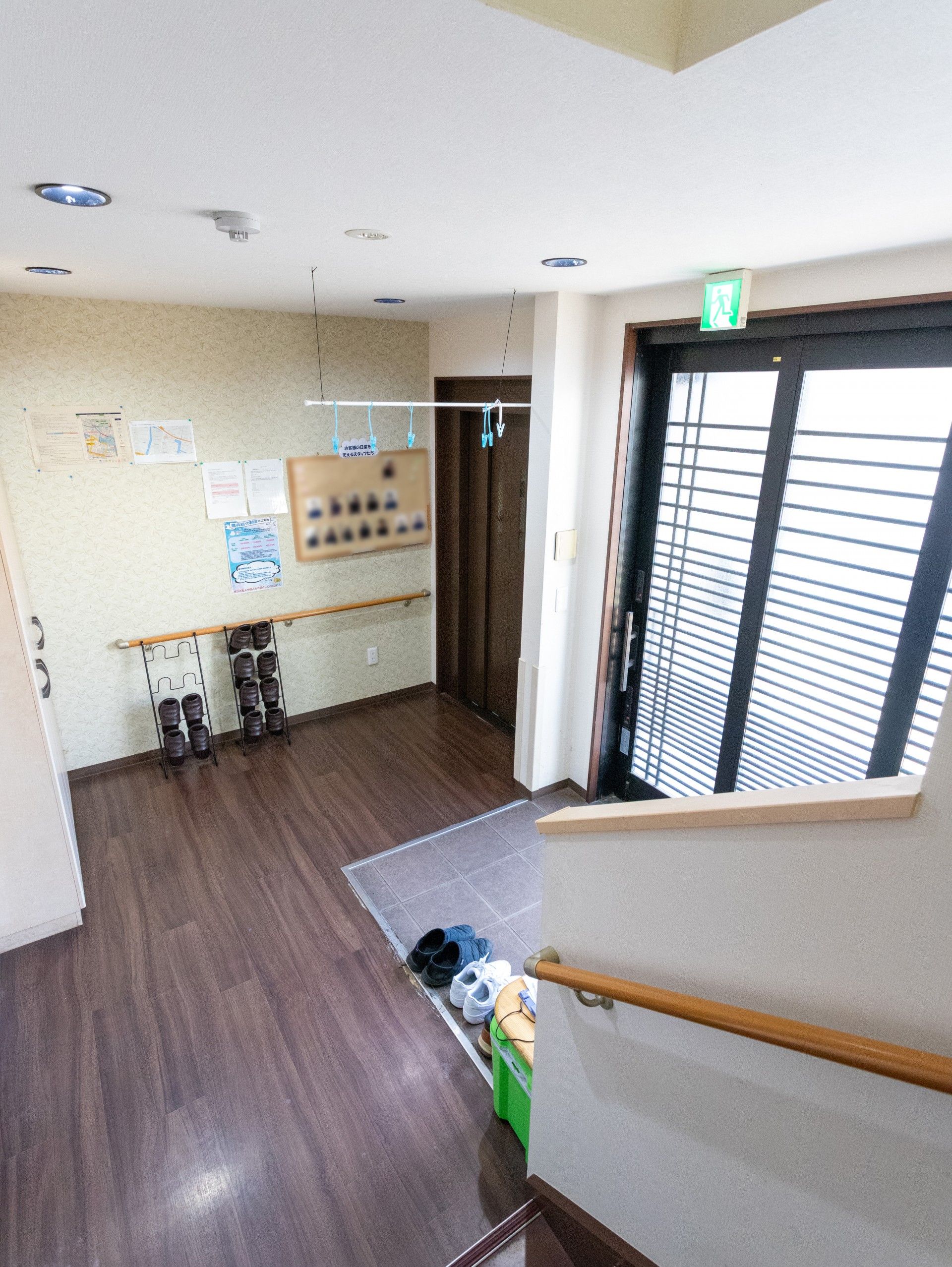 玄関の様子