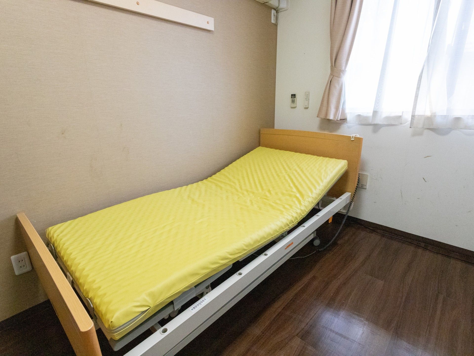 快適なベッドの部屋