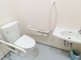 バリアフリーのトイレ設備