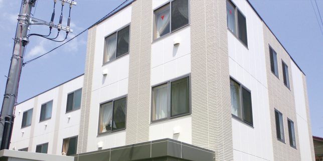 清潔感のある建物外観