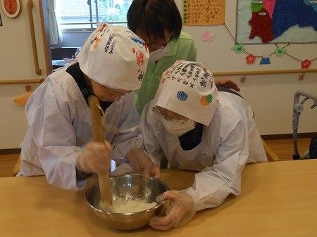 料理活動をする様子