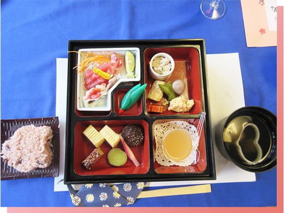 彩り豊かなお食事セット