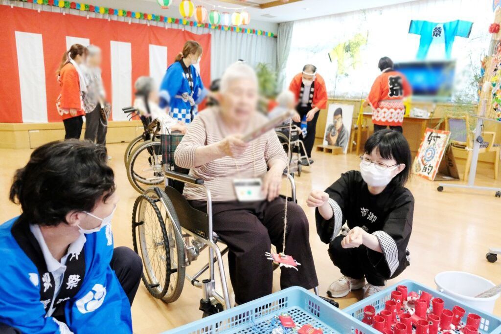 楽しい催しの様子
