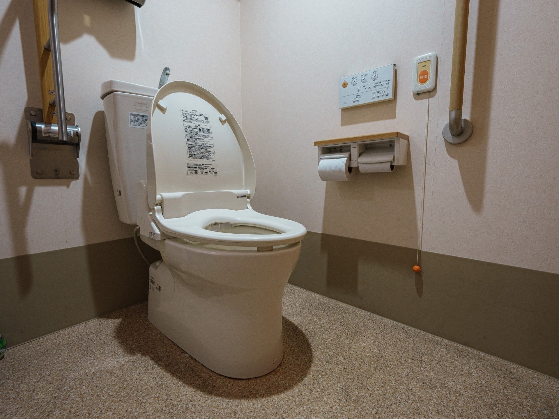 安全なトイレ設備