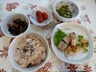 栄養バランスの取れた食事