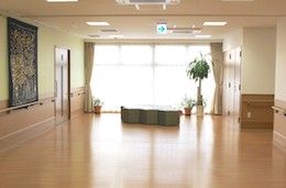 ゆったりとした共有スペース