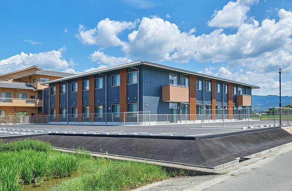 新築そうな建物外観