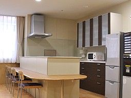 調理ができるキッチン