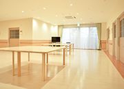 明るい共有リビング