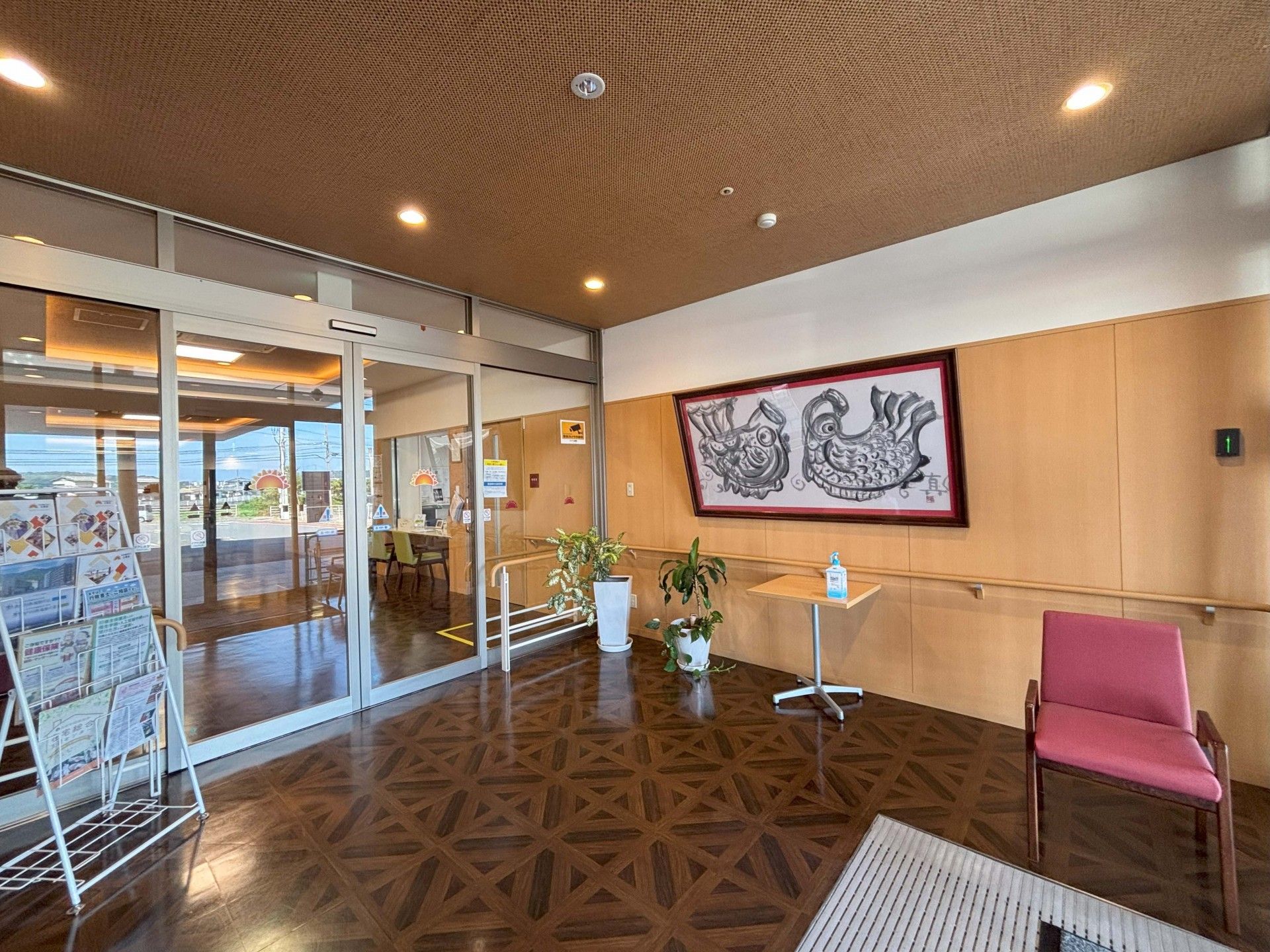 広々としたエントランス