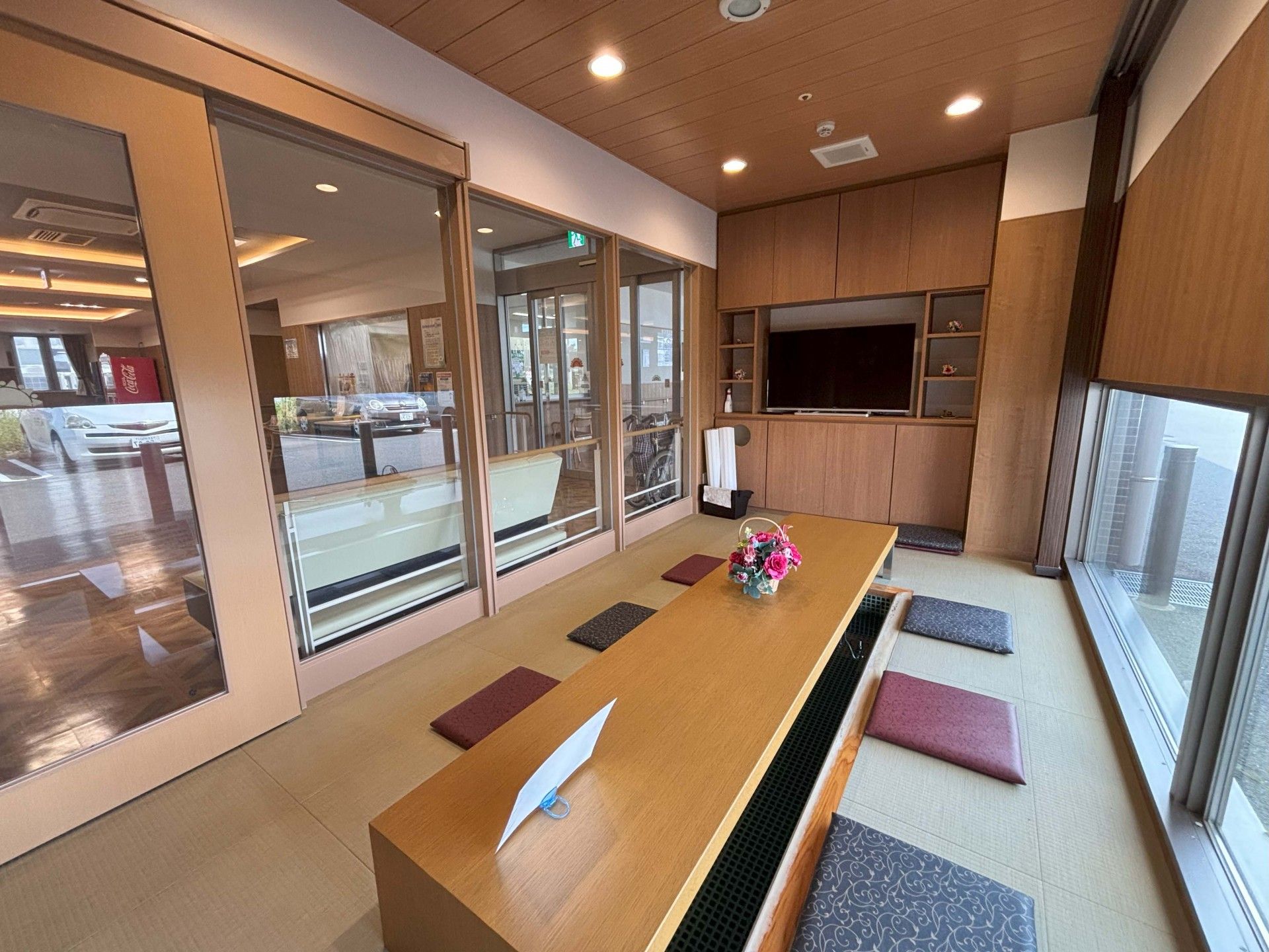 和風のくつろぎスペース