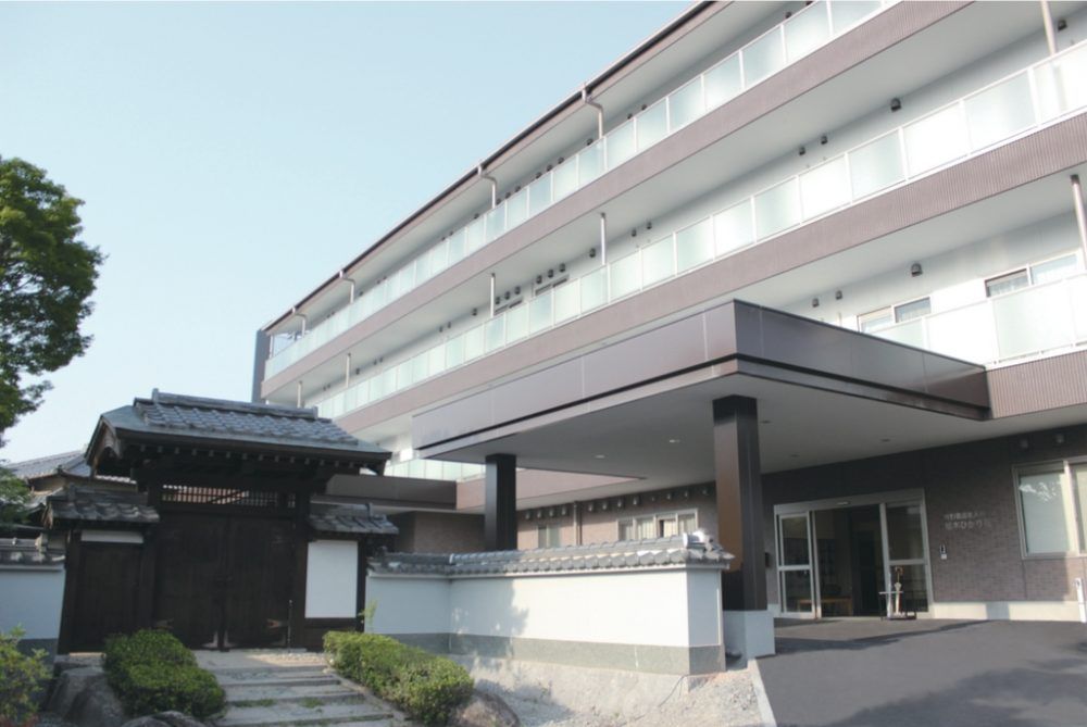 和風のエントランス施設