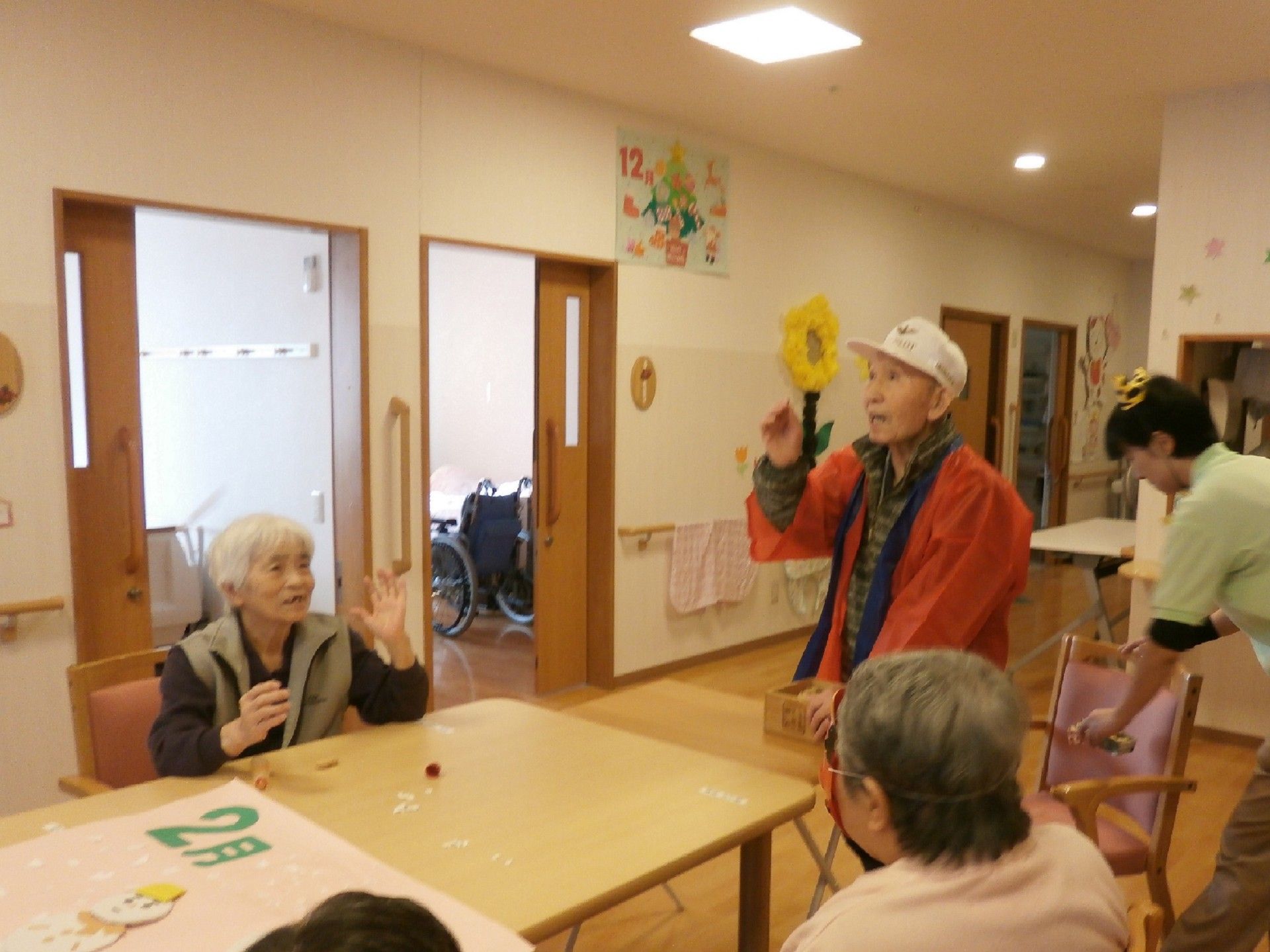 活動する高齢者の様子