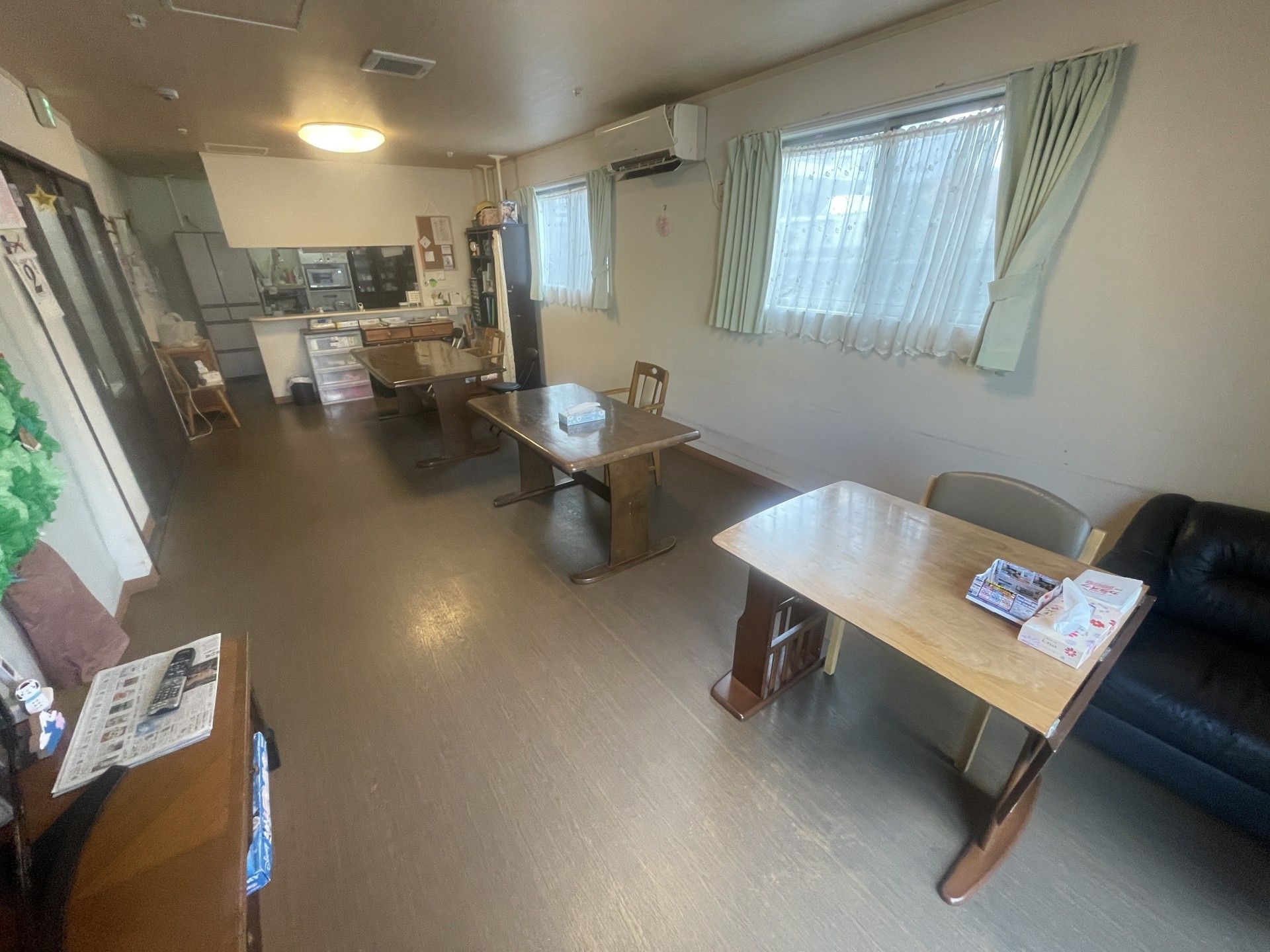 くつろぎの共有スペース