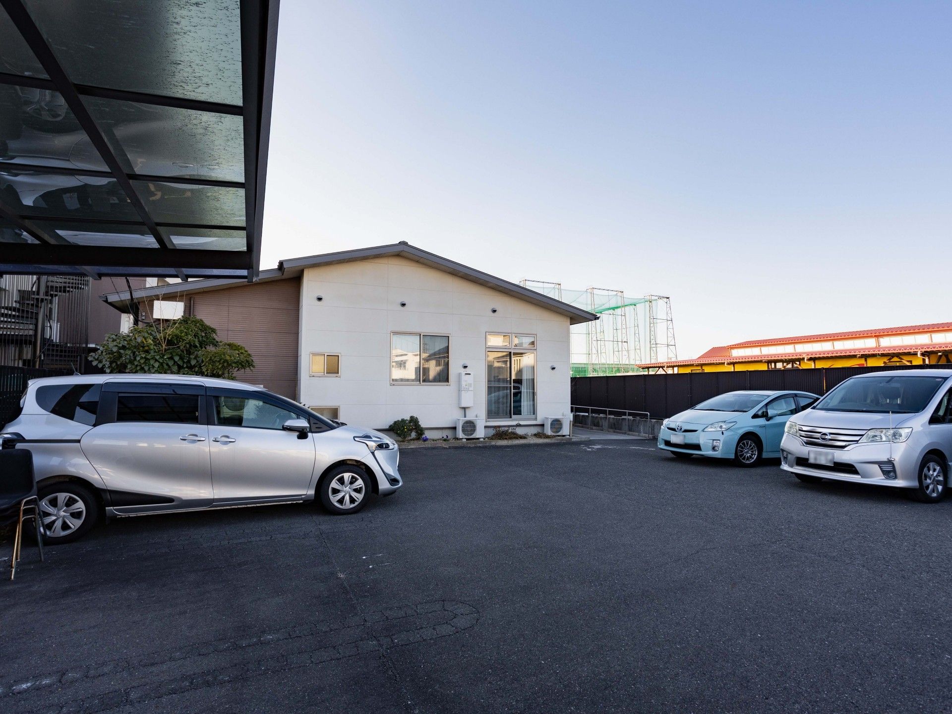 駐車場の様子