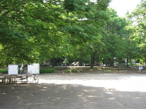 「ベストセンター」近くの公園。自然豊かな環境ですので、目一杯自然をお楽しみください。