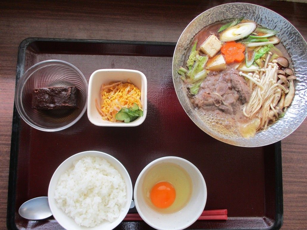 栄養満点の手作り食事