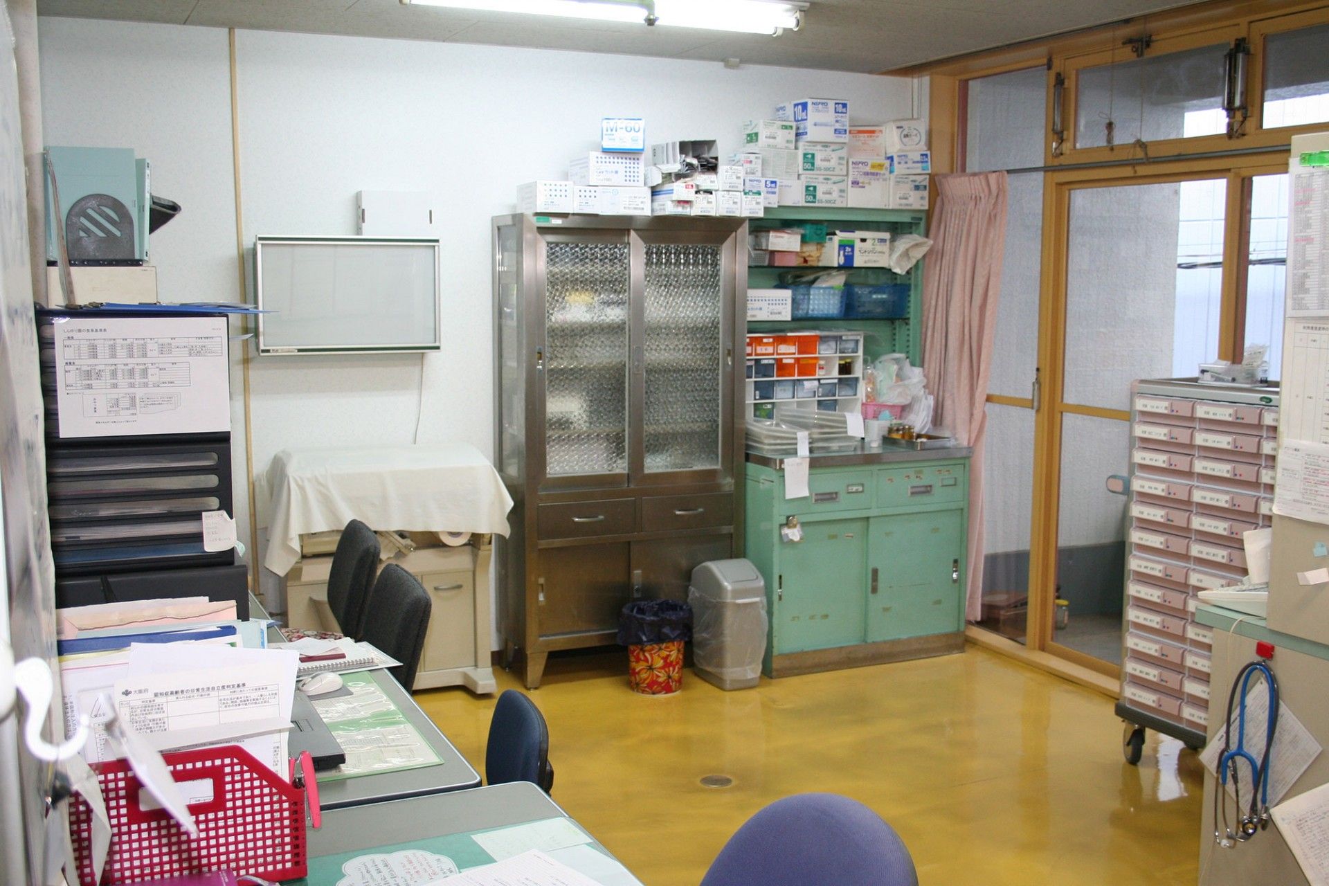 管理室の様子