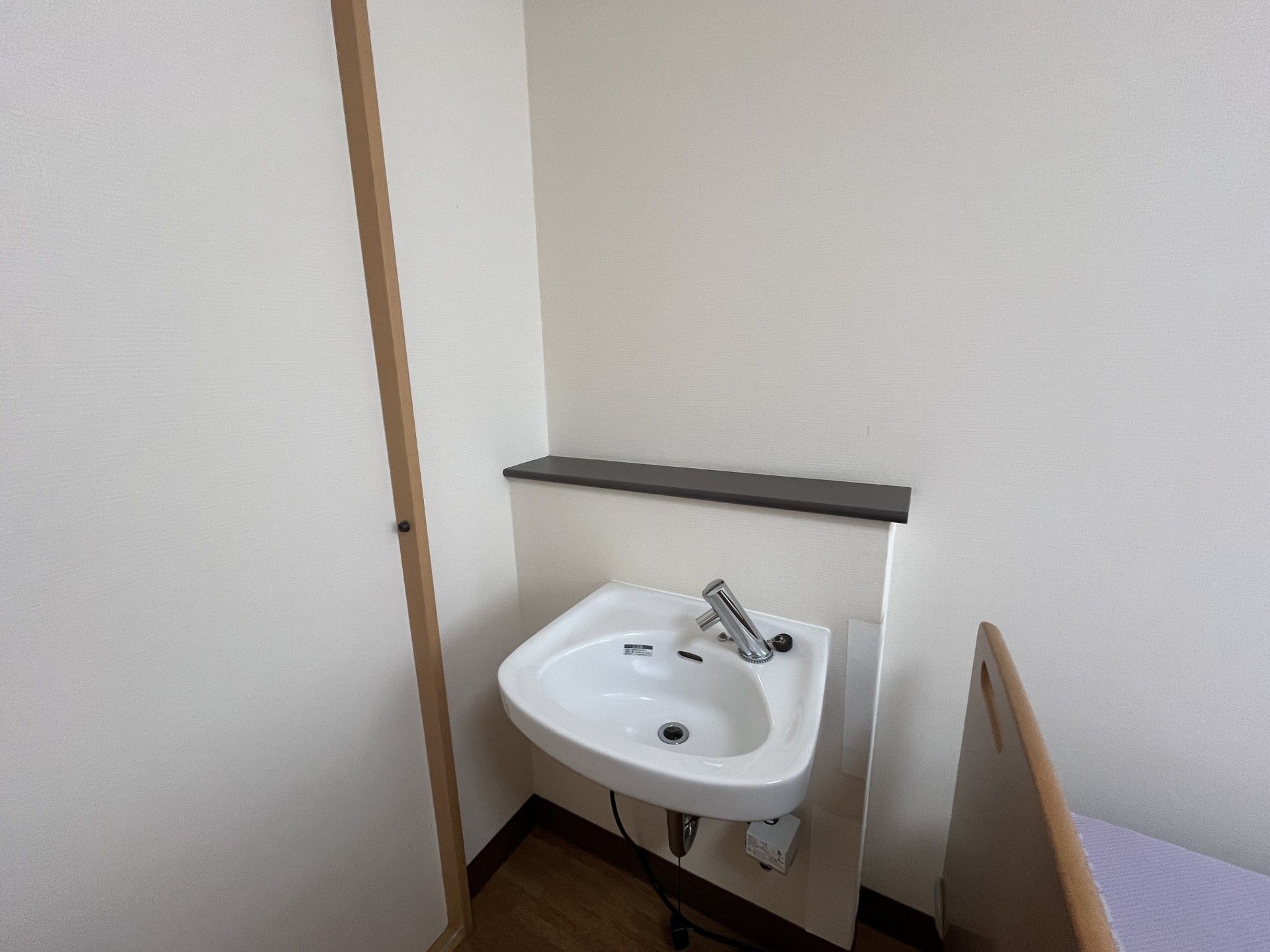 洗面台のある一角