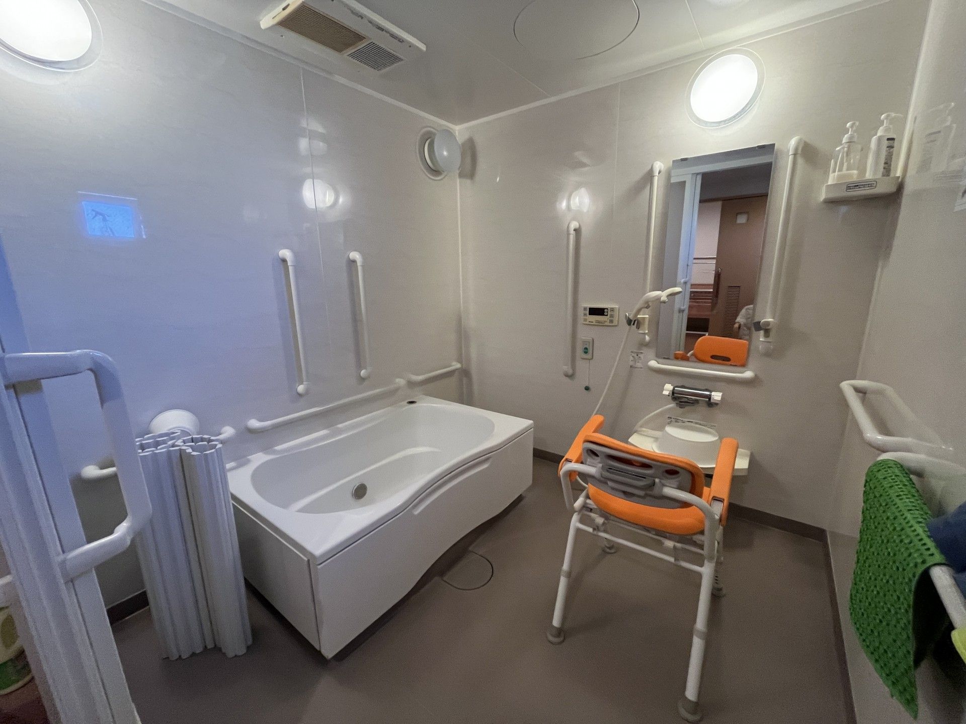 安全な入浴設備