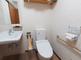 清潔で機能的なトイレ設備