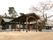 敷地内にある東屋。入居者が外で気軽に過ごすことができるよう配慮されている。
