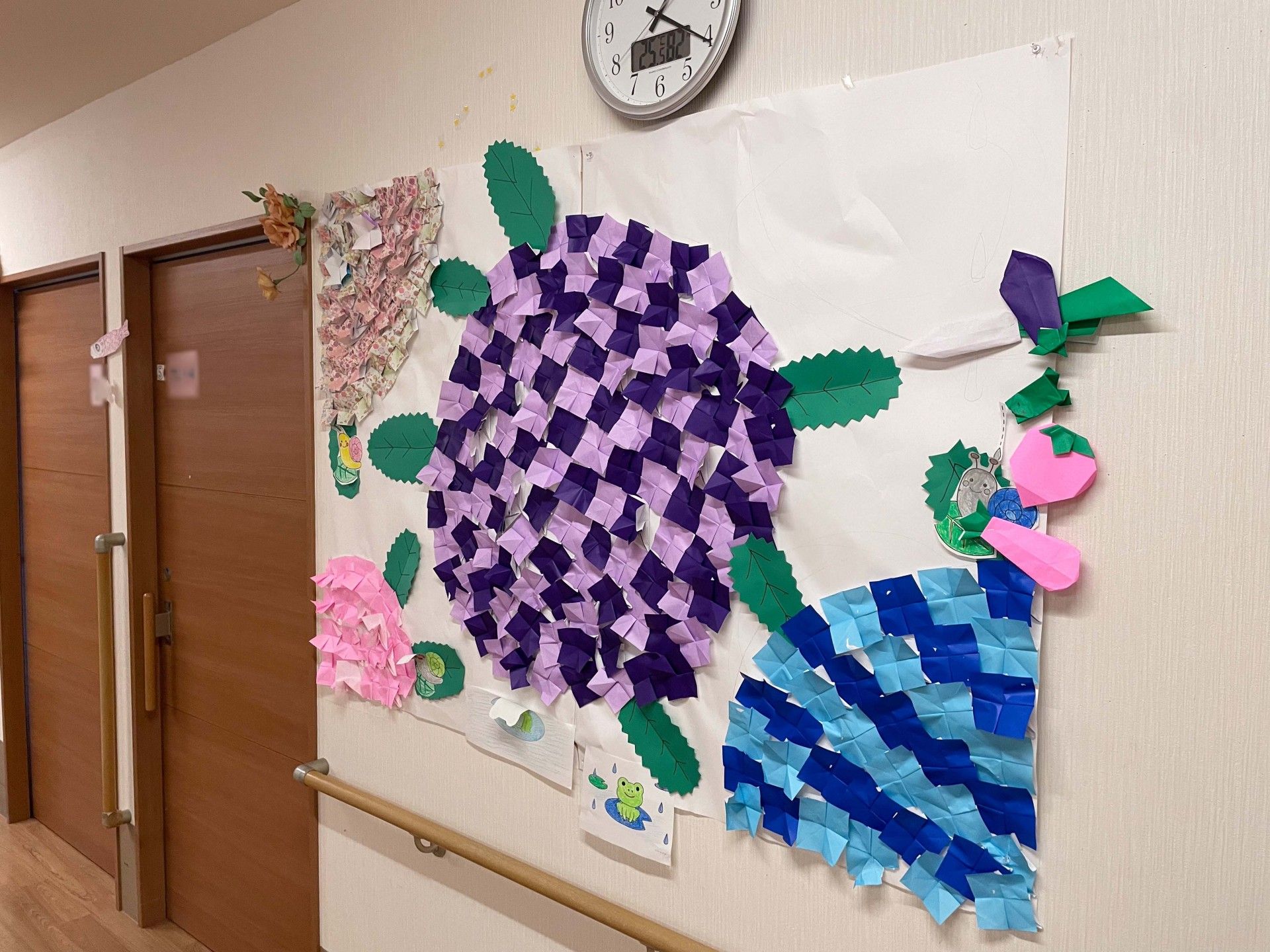 手作りの壁飾り