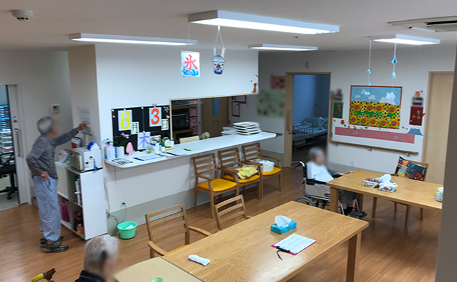 くつろぎの共有スペース