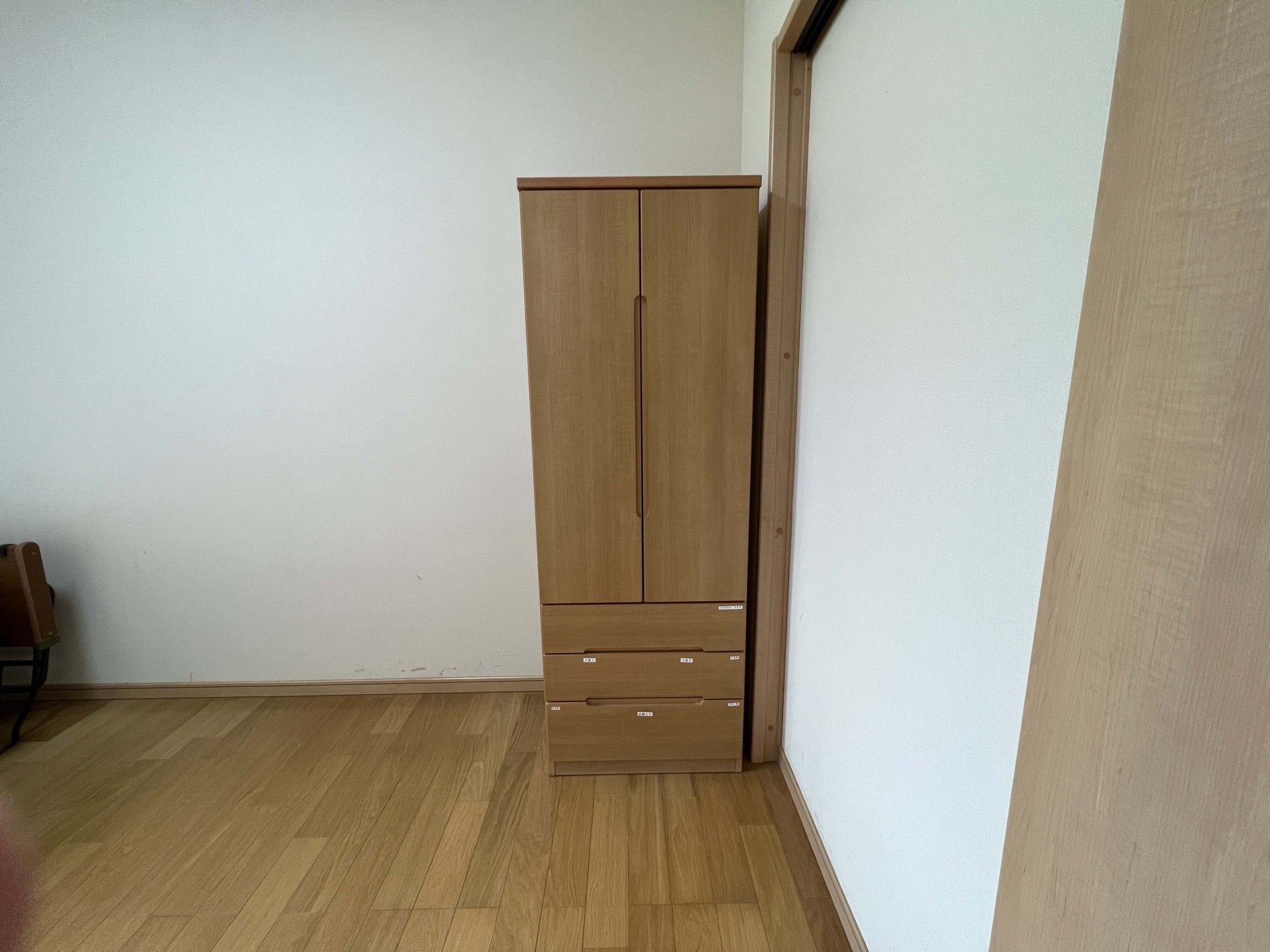 収納のついた居室